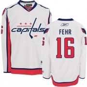 Eric Fehr Washington Capitals Reebok Men's Authentic Away Jersey - White