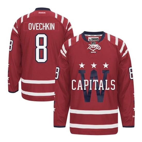 Alex Ovechkin Washington Capitals Reebok Men's Authentic 2015 Winter Classic Jersey - Red