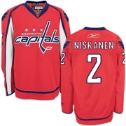 Matt Niskanen Washington Capitals Reebok Men's Authentic Home Jersey - Red