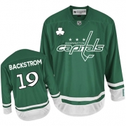 Nicklas Backstrom Washington Capitals Reebok Men's Premier St Patty's Day Jersey - Green