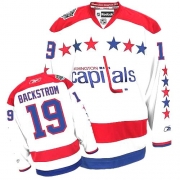 Nicklas Backstrom Washington Capitals Reebok Men's Authentic Third Jersey - White