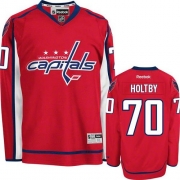 Braden Holtby Washington Capitals Reebok Men's Authentic Home Jersey - Red