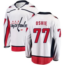 T.J. Oshie Washington Capitals Fanatics Branded Youth Breakaway Away Jersey - White
