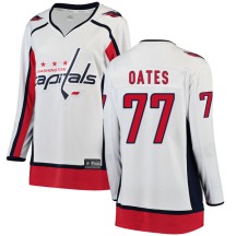 Adam Oates Washington Capitals Fanatics Branded Women's Breakaway Away Jersey - White