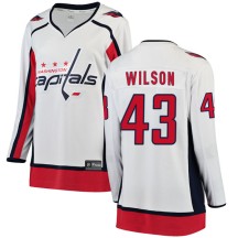 Tom Wilson Washington Capitals Fanatics Branded Women's Breakaway Away Jersey - White