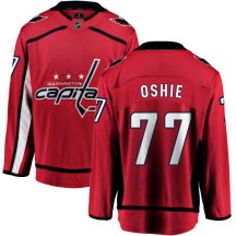T.J. Oshie Washington Capitals Fanatics Branded Men's Home Breakaway Jersey - Red