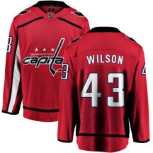 Tom Wilson Washington Capitals Fanatics Branded Youth Home Breakaway Jersey - Red