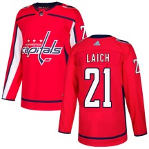 Brooks Laich Washington Capitals Adidas Youth Authentic Home Jersey - Red