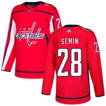 Alexander Semin Washington Capitals Adidas Youth Authentic Home Jersey - Red