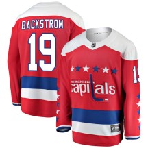 Nicklas Backstrom Washington Capitals Fanatics Branded Men's Breakaway Alternate Jersey - Red