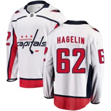 Carl Hagelin Washington Capitals Fanatics Branded Men's Breakaway Away Jersey - White