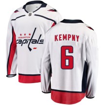 Michal Kempny Washington Capitals Fanatics Branded Men's Breakaway Away Jersey - White