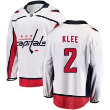 Ken Klee Washington Capitals Fanatics Branded Men's Breakaway Away Jersey - White