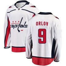 Dmitry Orlov Washington Capitals Fanatics Branded Men's Breakaway Away Jersey - White