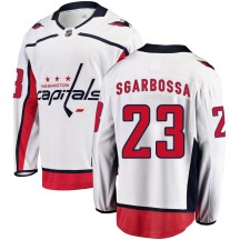 Michael Sgarbossa Washington Capitals Fanatics Branded Men's Breakaway Away Jersey - White