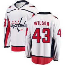 Tom Wilson Washington Capitals Fanatics Branded Men's Breakaway Away Jersey - White