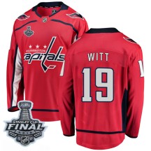 Brendan Witt Washington Capitals Fanatics Branded Men's Breakaway Home 2018 Stanley Cup Final Patch Jersey - Red
