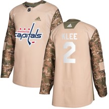 Ken Klee Washington Capitals Adidas Youth Authentic Veterans Day Practice Jersey - Camo