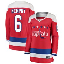 Michal Kempny Washington Capitals Fanatics Branded Women's Breakaway Alternate Jersey - Red