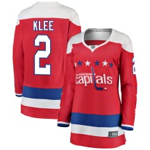 Ken Klee Washington Capitals Fanatics Branded Women's Breakaway Alternate Jersey - Red