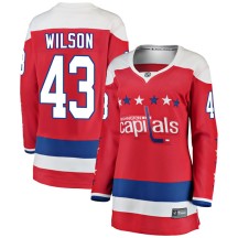 Tom Wilson Washington Capitals Fanatics Branded Women's Breakaway Alternate Jersey - Red