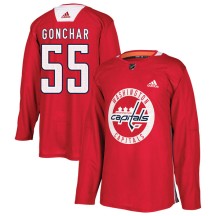 Sergei Gonchar Washington Capitals Adidas Youth Authentic Practice Jersey - Red