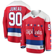 Joe Juneau Washington Capitals Fanatics Branded Youth Breakaway Alternate Jersey - Red