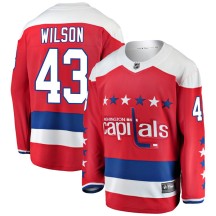 Tom Wilson Washington Capitals Fanatics Branded Youth Breakaway Alternate Jersey - Red