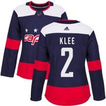 Ken Klee Washington Capitals Adidas Women's Authentic 2018 Stadium Series Jersey - Navy Blue