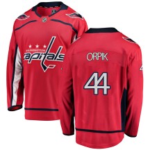 Brooks Orpik Washington Capitals Fanatics Branded Men's Breakaway Home Jersey - Red