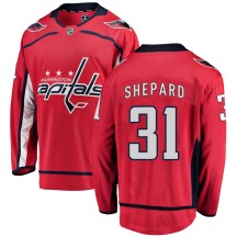 Hunter Shepard Washington Capitals Fanatics Branded Men's Breakaway Home Jersey - Red