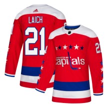 Brooks Laich Washington Capitals Adidas Youth Authentic Alternate Jersey - Red