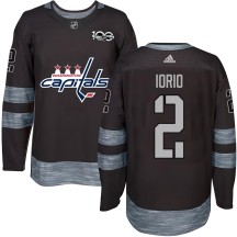 Vincent Iorio Washington Capitals Youth Authentic 1917-2017 100th Anniversary Jersey - Black