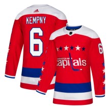Michal Kempny Washington Capitals Adidas Men's Authentic Alternate Jersey - Red