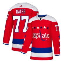 Adam Oates Washington Capitals Adidas Men's Authentic Alternate Jersey - Red